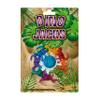 Deluxebase Jacks Game - Dino from Traditional Retro Games with Dinosaur Figurines and Bouncy Ball. Great Novelty Gifts for Family Fun and Party Favors for Kids.