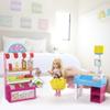 Barbie Chelsea Can Be Doll & Snack Stand Playset with 15+ Accessories Including Snack Stand, Register & Shopping Basket, Blond Doll view 2