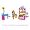 Barbie Chelsea Can Be Doll & Snack Stand Playset with 15+ Accessories Including Snack Stand, Register & Shopping Basket, Blond Doll view 3