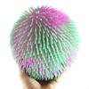 Curious Minds Busy Bags 1 Multi-Color Tie Dye Swirl Jumbo 8" Puffer Ball - Sensory Therapy Fidget Stress Balls - OT Autism SPD (1 Pink and Teal Ball) view 1