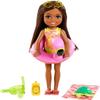 Barbie and Chelsea The Lost Birthday Playset with Chelsea Doll (Brunette, 6-in), Jungle Pet, Floatie and Accessories, Gift for 3 to 7 Year Olds view 1