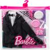 Barbie Fashion & Accessories Pack, Bridal Set with Groom Outfit for Ken Doll with Tuxedo, Shoes, Watch, Wedding Cake with Tray & Bouquet view 3