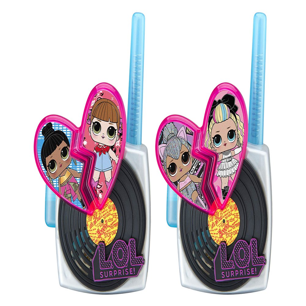 LOL Surprise Remix OMG Walkie Talkies for Kids, 2 Way Handheld Radios, Long Range Static Free, Kids Toys, Top Outdoor Toys for Boy & Girls 3 Year Old & Up, Outside Games Adventure