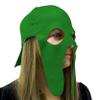 Fan Mask and Hat Combo for Halloween Parties and Events (Green) view 2