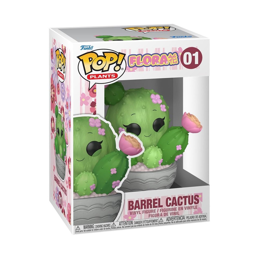 Funko Pop! Plants: Flora - Barrel Cactus Collectable Vinyl Figure - Gift Idea - Official Merchandise - Toys for Kids & Adults Fans - Model Figure for Collectors and Display
