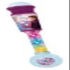 LEXIBOOK MIC90FZ Frozen Microphone for Children, Musical Toy Game, Built-in Speaker, Light Effects, Aux-in Cable Plug, Purple/Blue view 1