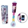 LEXIBOOK MIC90FZ Frozen Microphone for Children, Musical Toy Game, Built-in Speaker, Light Effects, Aux-in Cable Plug, Purple/Blue view 2