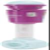 LEXIBOOK MIC90FZ Frozen Microphone for Children, Musical Toy Game, Built-in Speaker, Light Effects, Aux-in Cable Plug, Purple/Blue view 4