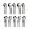 10Pcs Aluminum Link Rod End Joint M3 Metal Ball End Head Holder Tie for 1/10 RC Axial SCX10 90046 (Silver) view 2