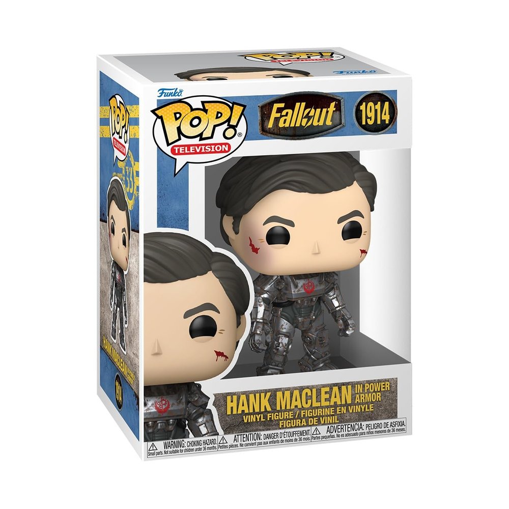 Funko Pop! Television: Fallout TV - Hank MacLean in Power Armor - Collectable Vinyl Figure - Gift Idea - Official Merchandise - Toys for Kids & Adults - TV Fans - Figure for Collectors and Display