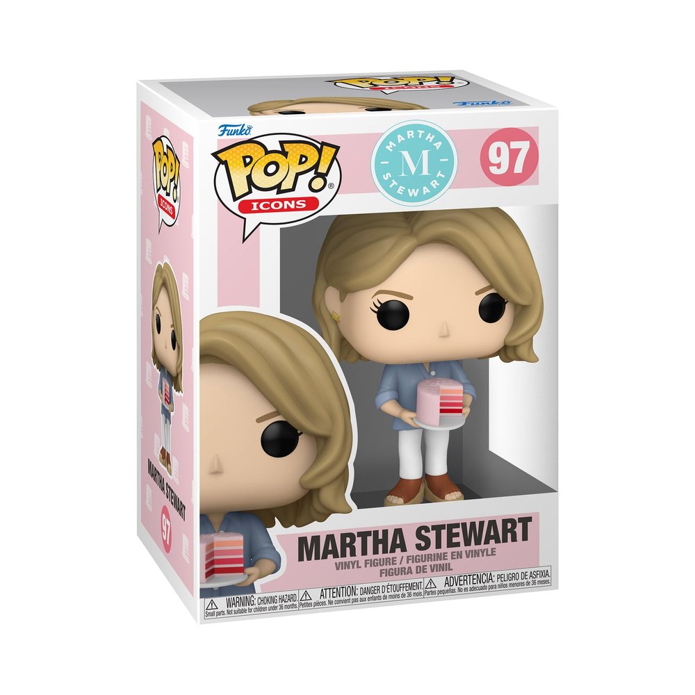 Funko Pop! Icons: Martha Stewart - Collectable Vinyl Figure - Gift Idea - Official Merchandise - Toys for Kids & Adults - Personalities Fans - Model Figure for Collectors and Display