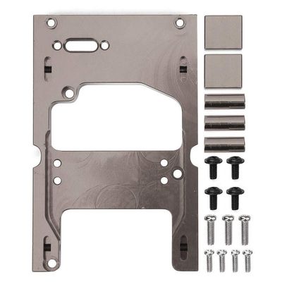 1/16 Scale RC Car Bracket, Durable Steering Engine Fixing Base Spare Mount for Vehicles RC Parts for Hobbyists Repair Racing Scenarios()