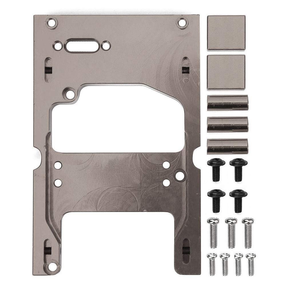 1/16 Scale RC Car Bracket, Durable Steering Engine Fixing Base Spare Mount for Vehicles RC Parts for Hobbyists Repair Racing Scenarios()