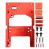 1/16 Scale RC Servo Mount Bracket,Steering Fixing Base for Precise Control Spare Part Red for RC Enthusiasts and Model Builders Off-Road Vehicles view 1