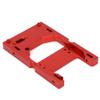 1/16 Scale RC Servo Mount Bracket,Steering Fixing Base for Precise Control Spare Part Red for RC Enthusiasts and Model Builders Off-Road Vehicles view 2