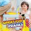 JA-RU Screaming Rubber Chicken Toy (3 Units Assorted) Squeaky Chicken Toys for Kids. Funny Noise Maker Prank & Gag Gifts. Novelty Toys & Amusements. Rubber Dog Toys. 1704-3p view 4