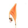 Fairy Ear Shape Earphone with Microphone, Orange Silicone Halloween Season view 4
