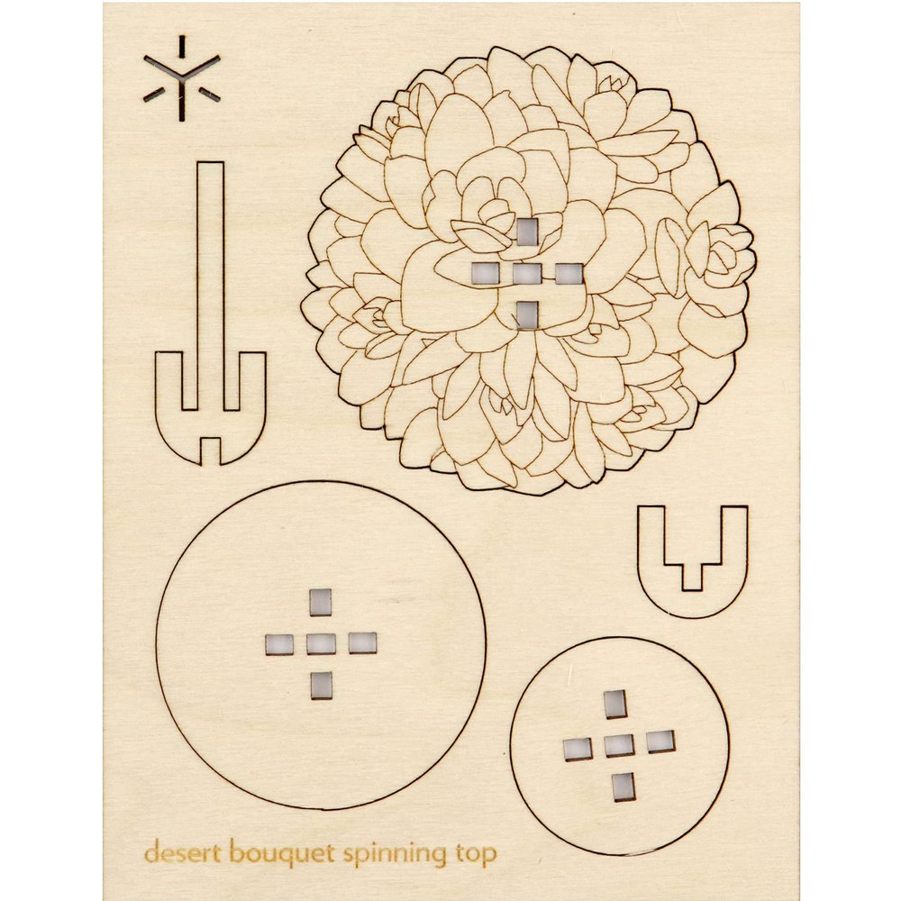 Desert Bouquet Large Spinning Top Kit
