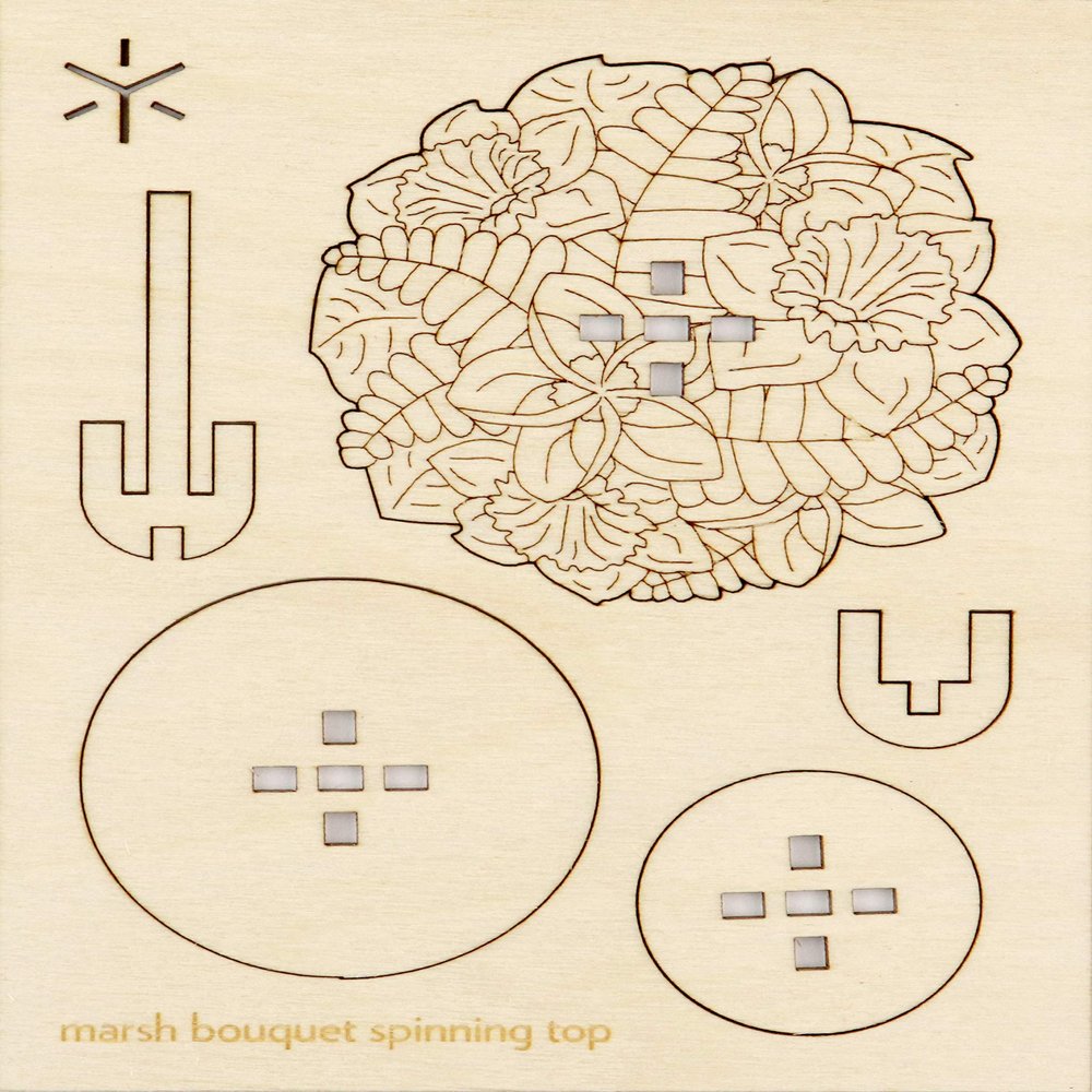 Marsh Bouquet Large Spinning Top Kit