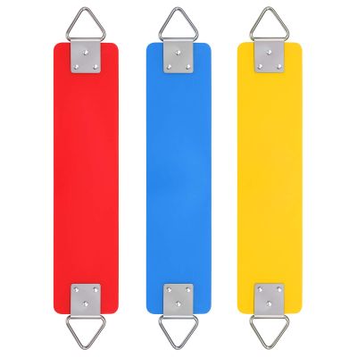 AGPTEK Red Swing Seat Replacement Bundle with Blue Swing Seat Replacement and Yellow Swing Seat