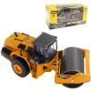Gemini&Genius Road Roller Toy for Kids, Heavy Duty Construction Vehicle Toys 1-50 Scale Alloy Road Trucks, Car Toys Collection, Display and Play Truck for Kids (Brown) view 3