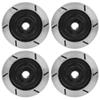 1/10 Scale RC Car Brake Disc, Aluminum Alloy Construction, 1/10 Scale Brake Rotor for Off-Road Racing, Hobbyists, and Daily Maintenance Enthusiasts(Black) view 1