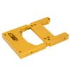 1/16 Scale RC Car Steering Servo Mount Bracket, Gold Fixing Base for Precision RC Vehicles, Spare Replacement Part for Hobbyists, Racers and Repair Enthusiasts(Gold) view 3