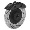 VGEBY RC Brake Disc, 4Pcs Lightweight Metal High Simulation 1:10 Scale Remote Control Vehicle Brake Disc Calipers Fit for 4 6 1/10 RC Toy Car(Black) view 2