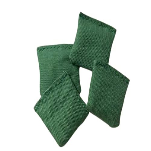 2" Mini Hunter Green Cornhole Bags Replacement Bags Set of 4