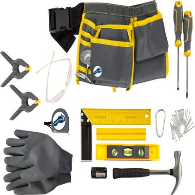 small foot Small foot-11798 Profi XL Belt with Tools, Adjustable, Various Accessories, from 8 Years. Toys (11798)
