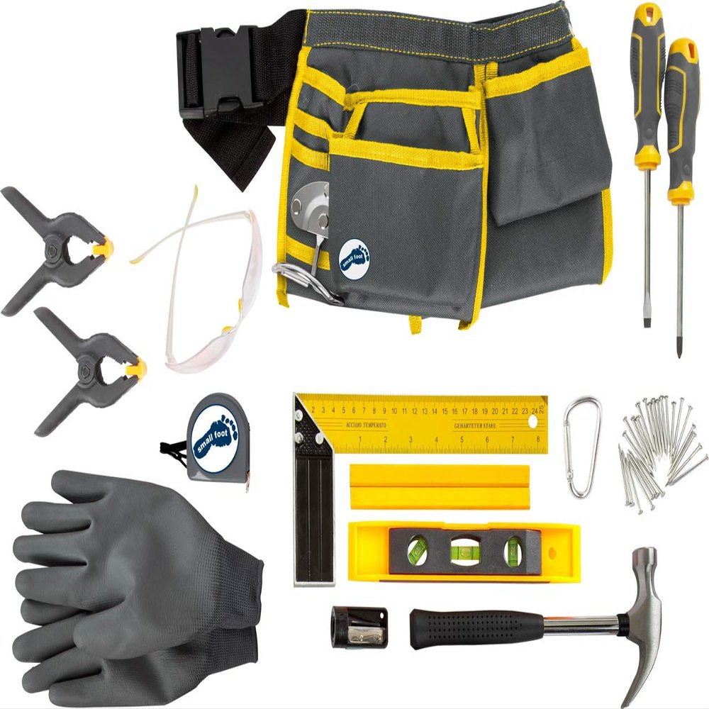 small foot Small foot-11798 Profi XL Belt with Tools, Adjustable, Various Accessories, from 8 Years. Toys (11798)