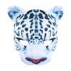 Abaodam Leopard Mask Halloween Costume Zoo Animal Eva Half Face Mask Snow Leopard Easter Carnival Party Masquerade Halloween Supplies view 1