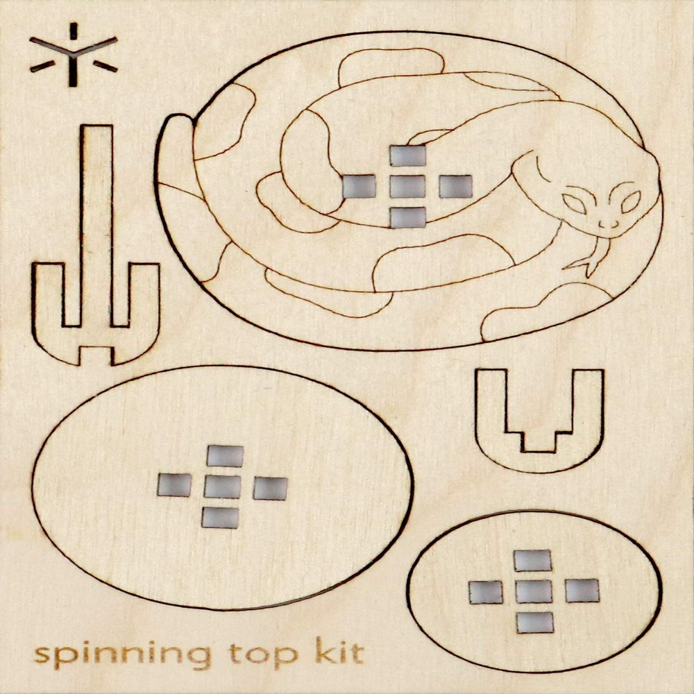 Snake Spinning Top Kit