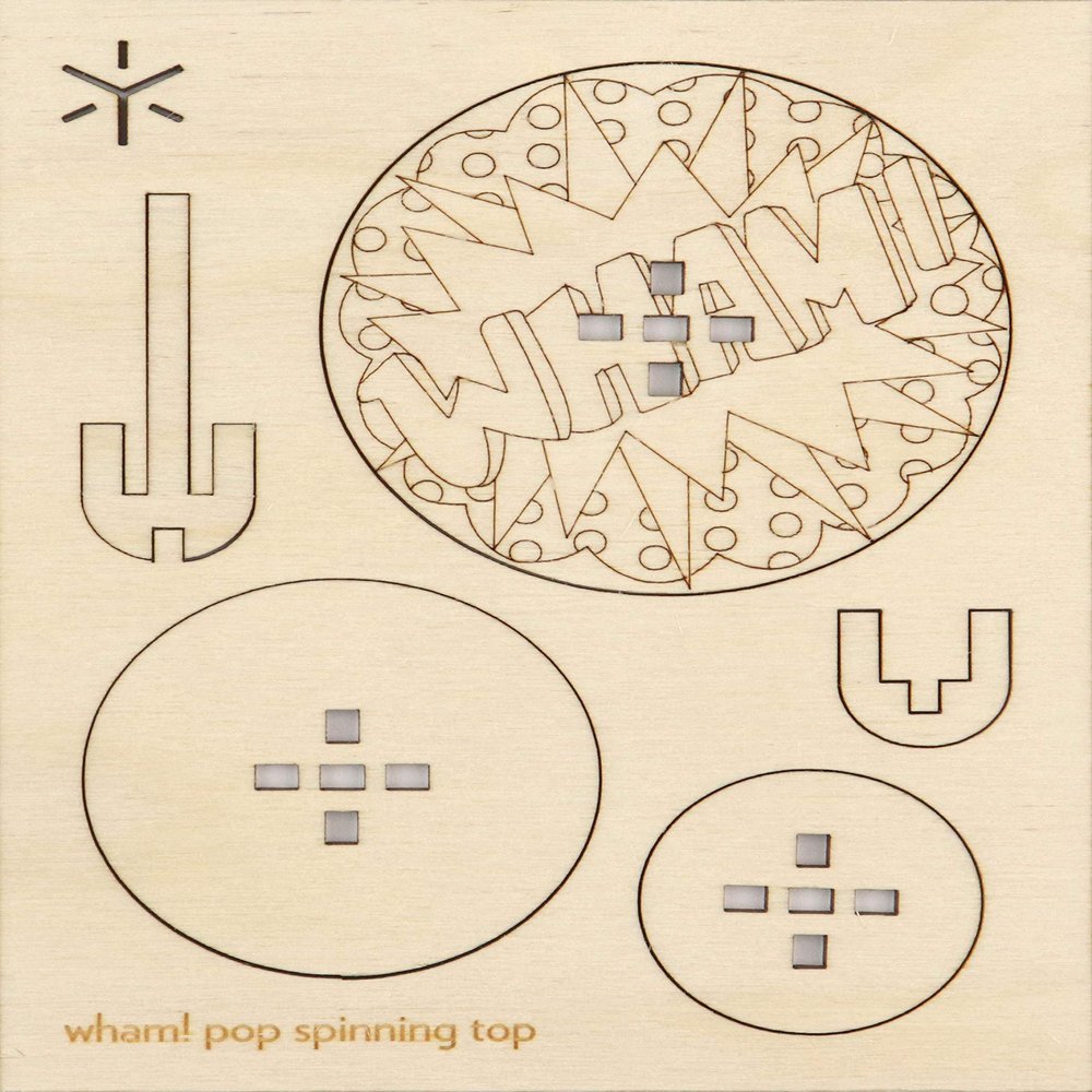 Wham! Pop Large Spinning Top Kit