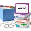 Torlam 520 Sight Words Flash Cards Kindergarten Homeschool Supplies with Card Folders & Rings - High Frequency Site Word for Pre-k Kindergarten 1st 2nd 3rd Grade view 1