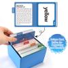 Torlam 520 Sight Words Flash Cards Kindergarten Homeschool Supplies with Card Folders & Rings - High Frequency Site Word for Pre-k Kindergarten 1st 2nd 3rd Grade view 3