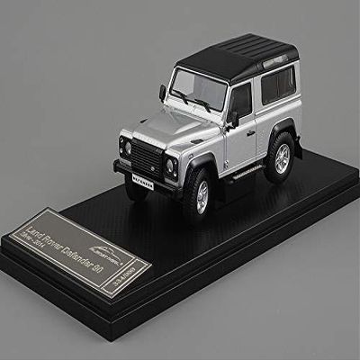 Almost Real] Land Rover Defender 90-2014 - Silver, 1/43 Scale, Finished Car 410207