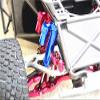 GPM for TRAXXAS 1/7 Unlimited Desert Racer Aluminum Front+Rear L-Shape Piggy Back Damper -8PC Set (Gray) view 3