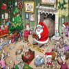 1000 Piece Jigsaw Puzzle for Adults, Teens and Kids - Chaos On Christmas Eve - Funny Cartoon Jigsaw Puzzle, 1000 Piece Family Games view 3