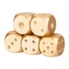 6 Sided Metal Dice Set, Dice Set with Storage Box Table Game Poker Games Dice Accessory (Gold Box) view 2