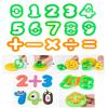 Kids Letter Molds Tools SetNumeral Various Plastic Animal Molds for Creative Cutting (63 Pieces) view 3