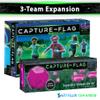Three Team Capture The Flag Redux Game Set: Blue vs. Green vs. Magenta Teams, up to 12 Players view 1