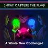 Three Team Capture The Flag Redux Game Set: Blue vs. Green vs. Magenta Teams, up to 12 Players view 2