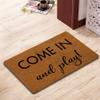 IFHUH Come in and Play Doormat Mini Playhouse Doormat Funny Doormat Sayings Front Door Mat Rubber Non Slip Backing Funny Welcome Mat Indoor Outdoor Rug 23.6 in(W) X 15.7 in(L) view 2