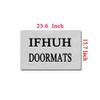 IFHUH Come in and Play Doormat Mini Playhouse Doormat Funny Doormat Sayings Front Door Mat Rubber Non Slip Backing Funny Welcome Mat Indoor Outdoor Rug 23.6 in(W) X 15.7 in(L) view 3