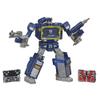 Transformers Netflix War for Cybertron Trilogy Voyager Class Soundwave Battle 3-Pack with Laserbeak and Ravage, F0708 view 1