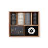 Iron & Glory Poker Set - Luxury Poker Set in Premium Wooden Box - Includes Playing Cards & 100 Custom Chips - Below Deck - Engraved Ace Of Spades Metal Dealer Chips - Board Games - Travel Games view 2