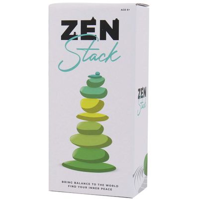 Gift Republic Zen Stack Pebble Stacking Game Balancing Stones Educational Mindfull Gift for Kids and Adults