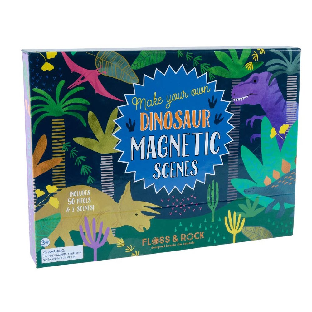 Floss & Rock 41P3644 Dino Magnetic Play Scenes