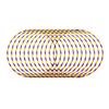 24" Hula Hoop - Purple and Gold Glitter (Dozen) view 2